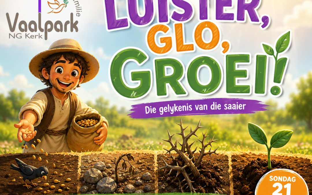 “Luister, Glo, Groei!”