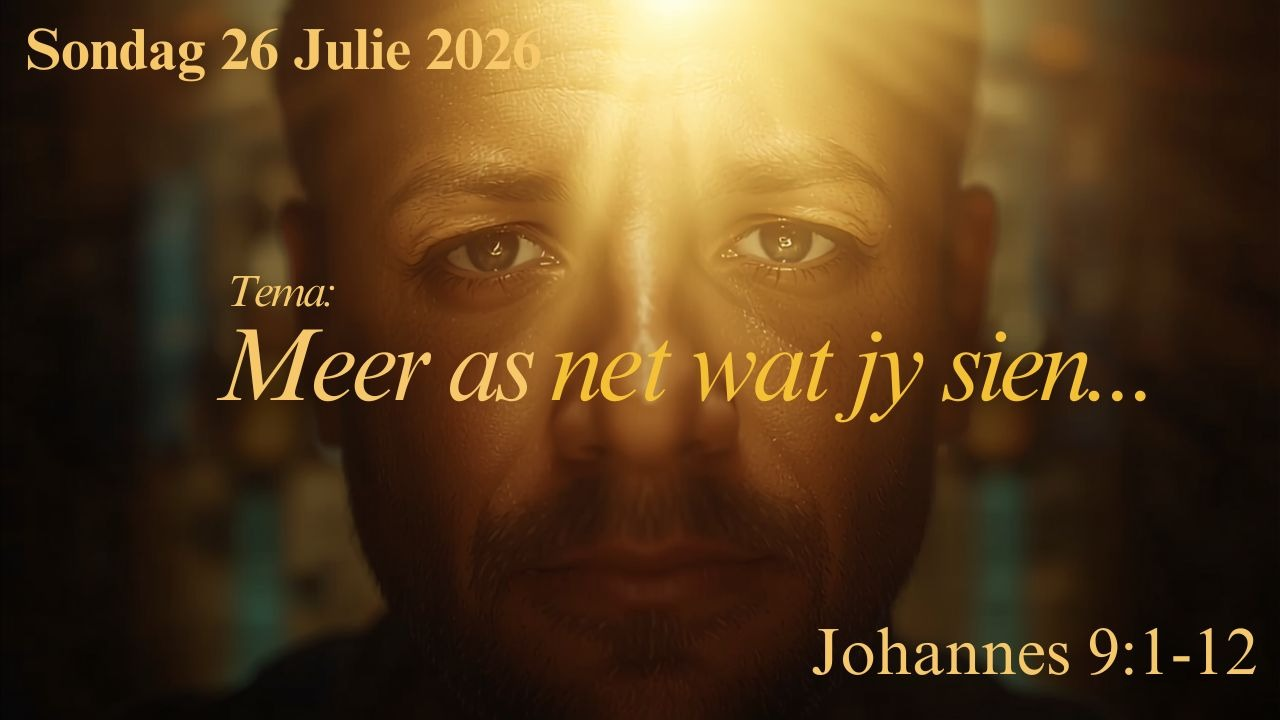 Om meer as net te sien…