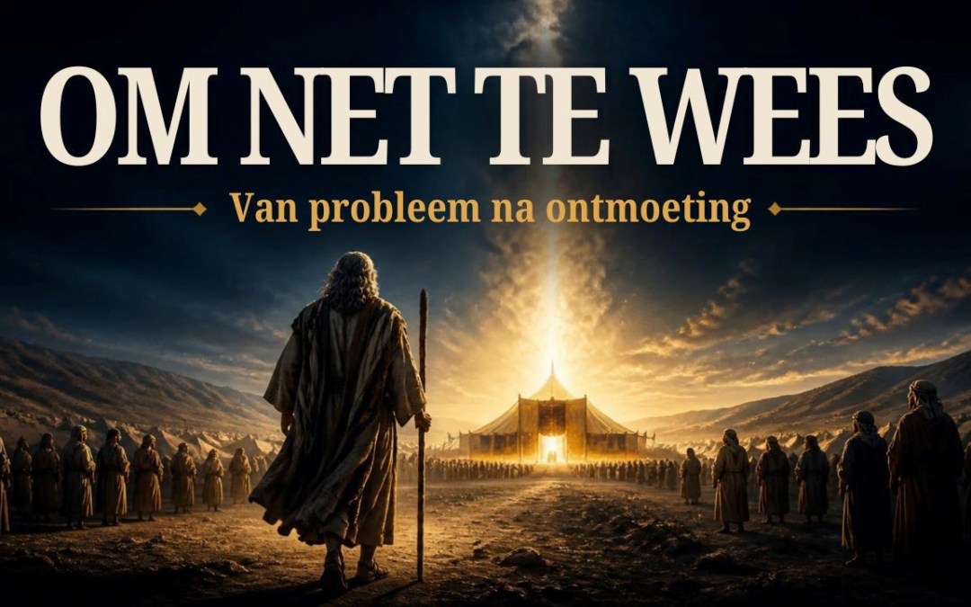 Om net te wees: Van probleme na oplossings