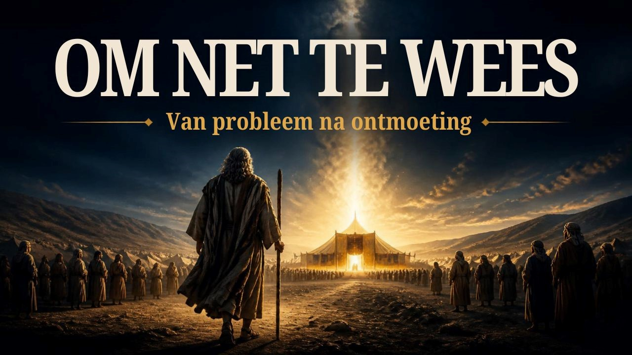 Om net te wees: Van probleme na oplossings